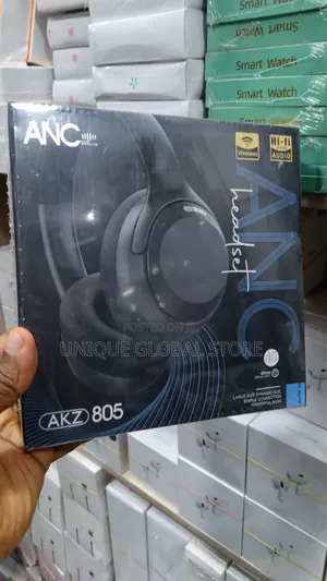 Akz-805 Over-Ear Wireless Headset