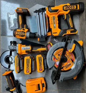 4-Piece 20V Cordless Power Tool Collection From INGCO Tools,