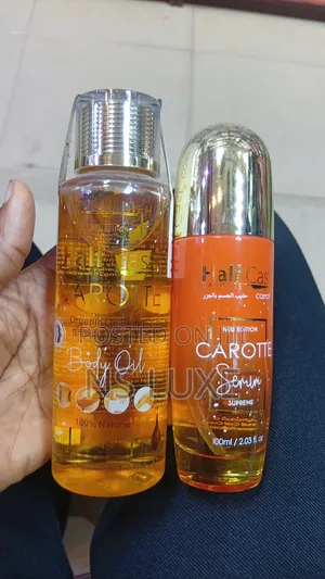 Half Caste Carrotte Body Oil and Serum