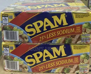 Spam 25% Less Sodium