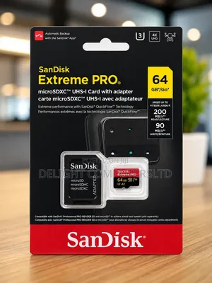 Sandisk 64gb Extreme Pro Micro