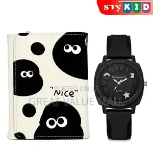 STY Children's Watch Wallet Set Quartz Watch
