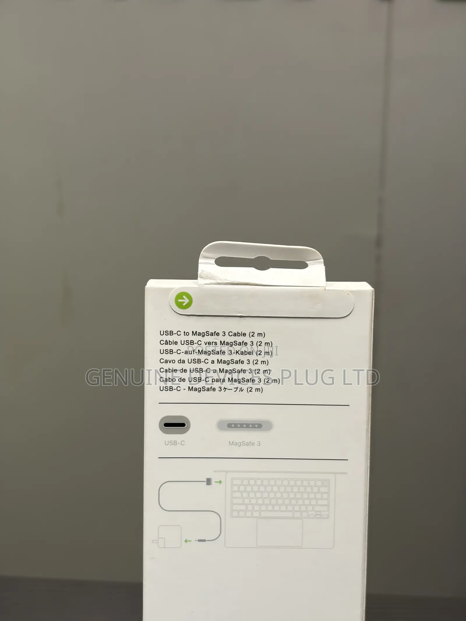 Authentic Apple USB-C to Magsafe 3 Cable 2m