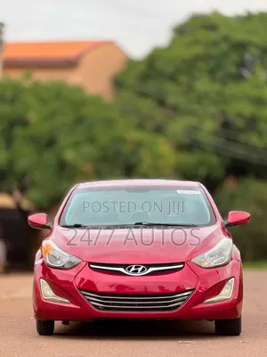 Hyundai Elantra 2012 Red