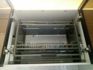 80cm Built in Pull Down Plate Rack Available