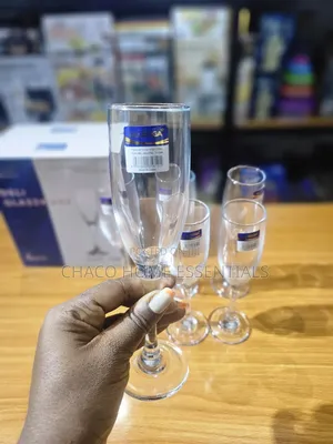 Deli Glassware Champagne Flutes 170ml - Set of 6