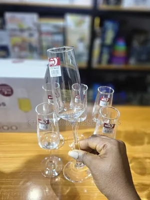 6-Piece Champagne Flute Glass Set - 250ml