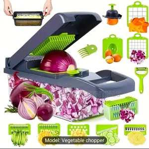 16-in-1 Multifunctional Vegetable Chopper and Slicer Set
