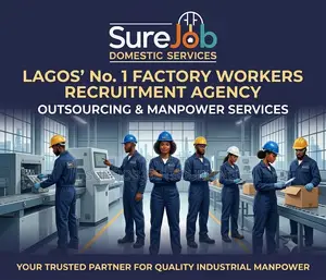 No. 1 Factory Workers Recruitment Agency in Lagos