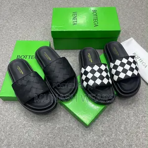 Original Leather Bottega Venetta Leather Slipers 40-46 Available