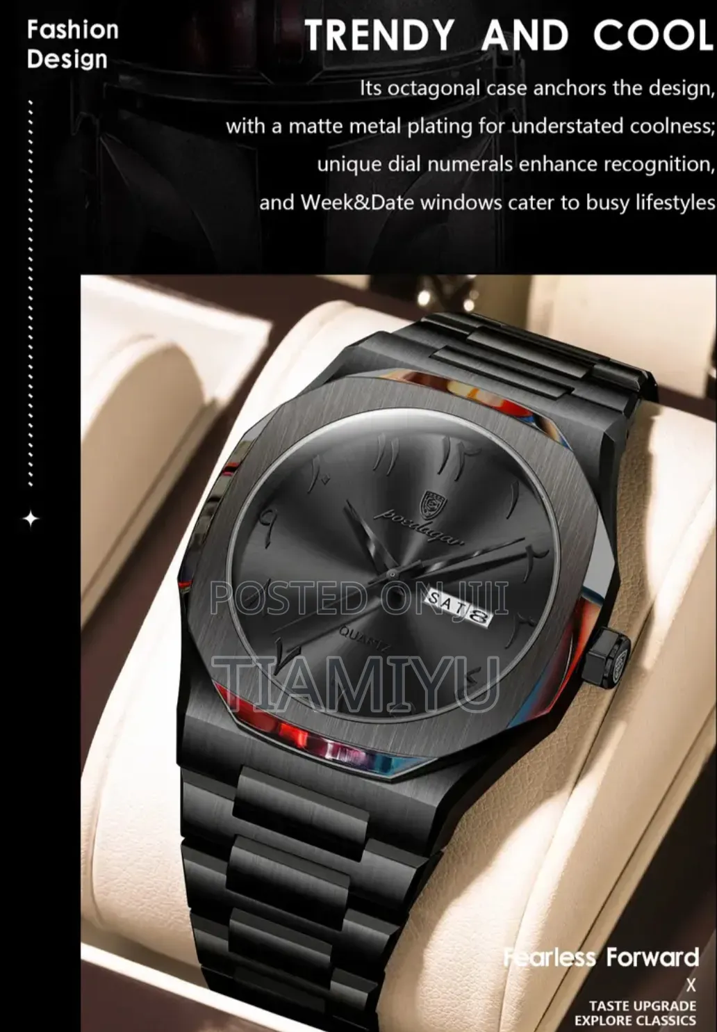 Poedagar Waterproof Watch