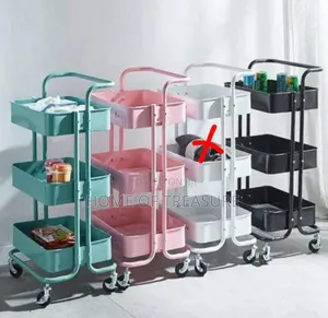 Generic 3-Layer Storage Trolley Carts
