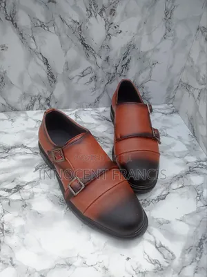 Brown Double Monk Strap
