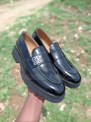 Black Mirror Loafers Shoe