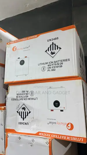 Original 7.5kwh 24v Felicity Solar Lithium Ion Battery Best Quality