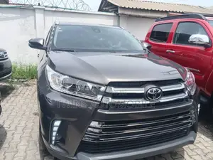 Toyota Highlander XLE 4x4 V6 (3.5L 6cyl 8A) 2017 Gray