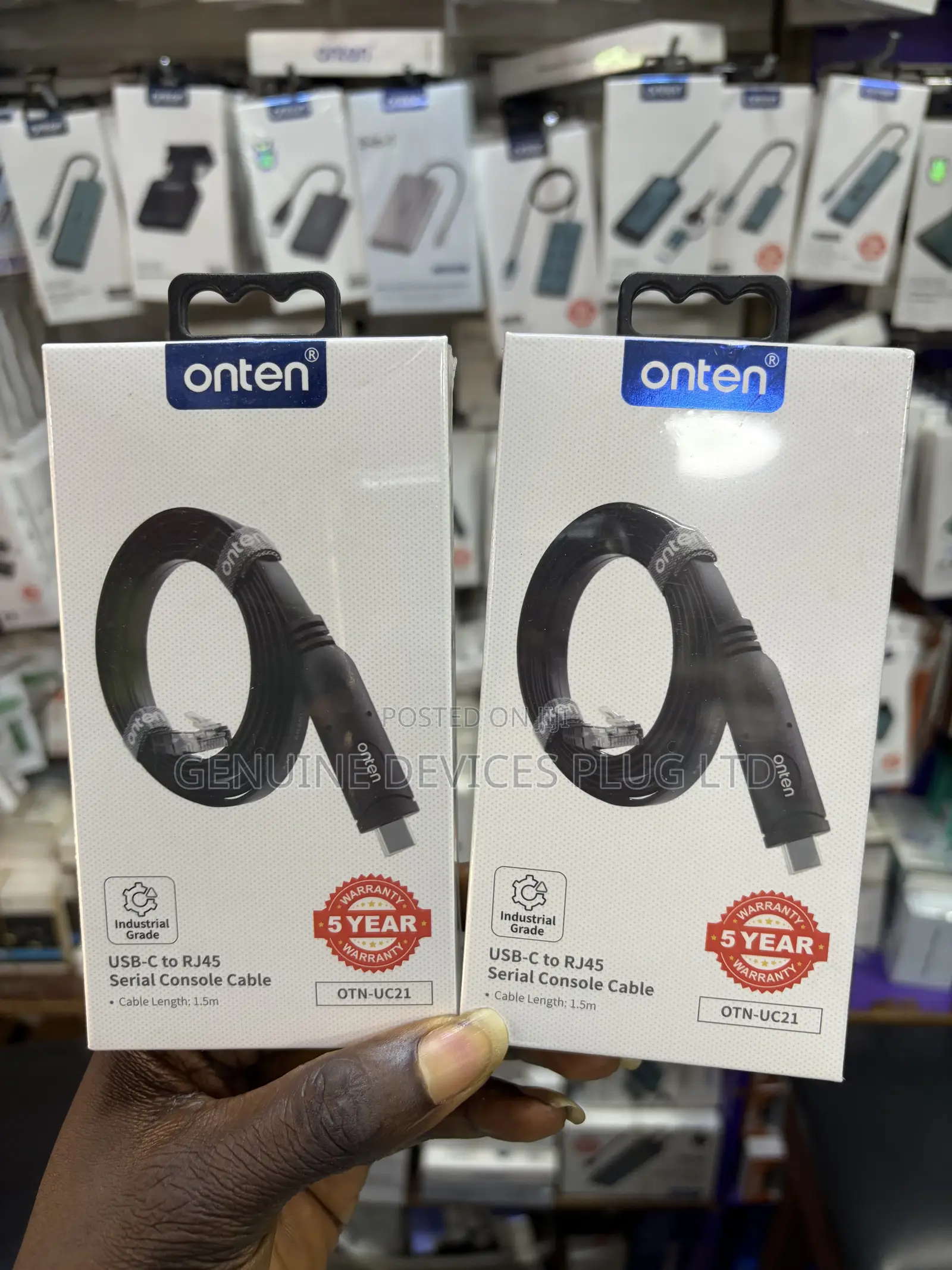 USB-C to Rj45 Console Flat Cable