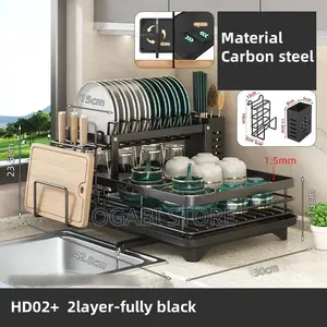 2-Tier Kitchen Dish Drying Rack