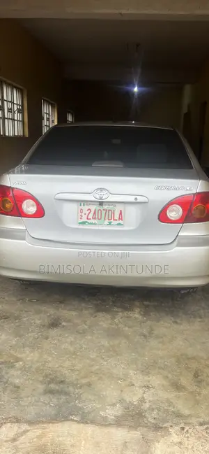 Toyota Corolla Sedan Automatic 2003 Silver