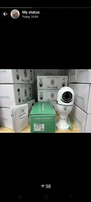 360 Spy Bulb Camera