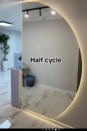 Half Circle Wall Mirror