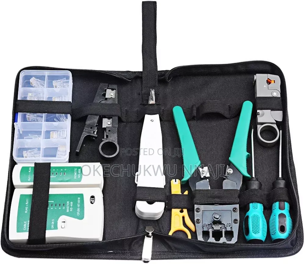 Ethernet Network LAN Kits Cable Tester Computer Maintenance Repair