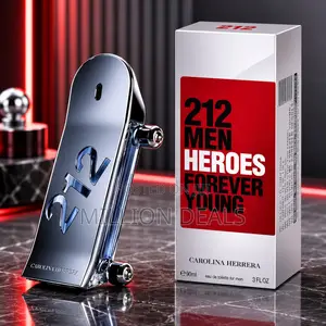 Carolina Herrera 212 Men Heroes Forever Young Eau De Toilette 90ml