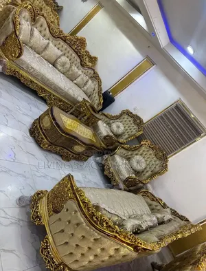 Luxury Egyptian Royal Sofa Chairs by 8-10Seaters Complete Set