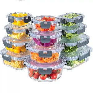 12pcs Glass Storage Bowls