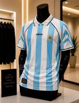 Argentina Retro Home Jersey – Classic Football Shirt | Premium Quality