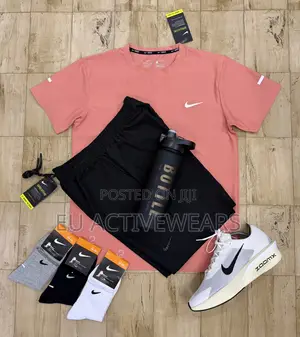 Nike Orange Top X Shorts