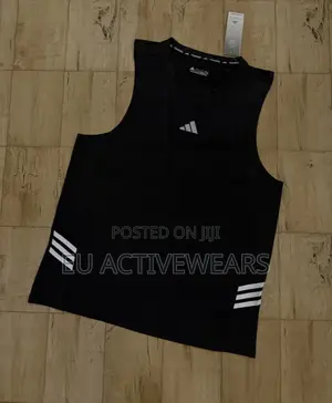 Adidas Black Sleeveless X White Shorts