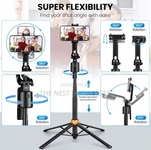 Ai 360 Gimbal, Tripod and Phone Holder With Auto Face Tracking