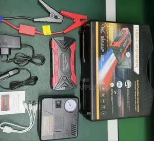 Car Jump Starter With Pump.