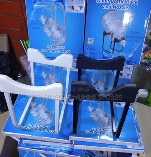 Water Dispenser Rack With Water