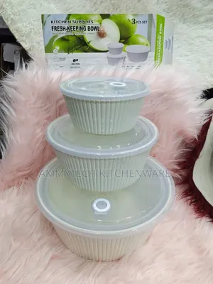3pcs Microwave and Sizeable Storage Bow
