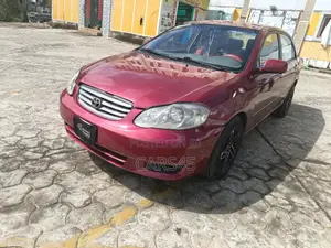 Toyota Corolla 2003 Red