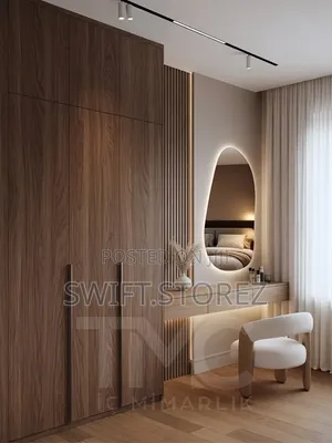 Wardrobe With Mirror Dresser