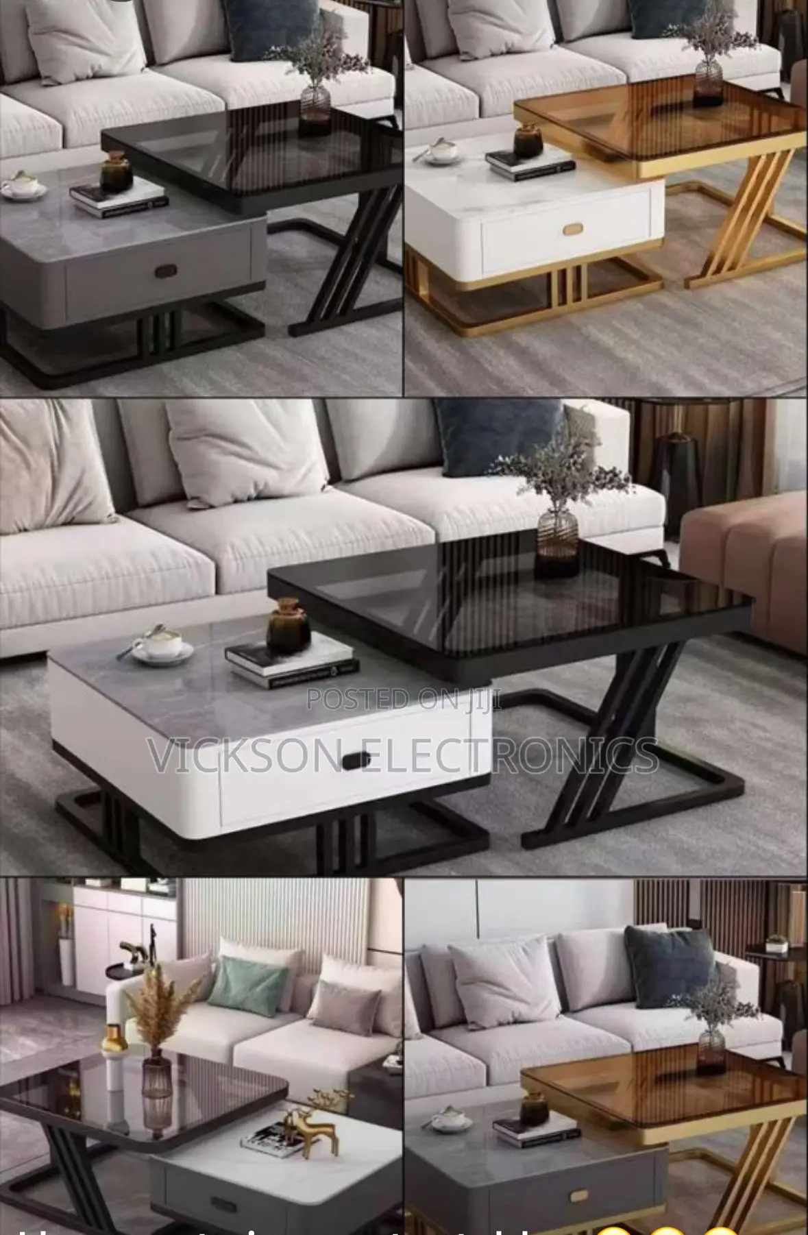 Imported 2in1 Center Table