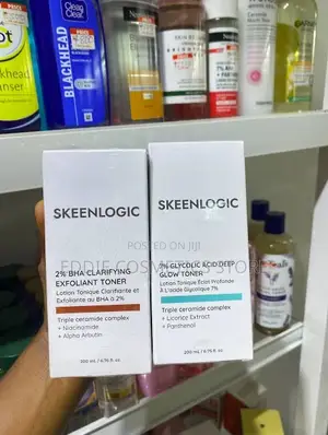 SKEENLOGIC 2% BHA 7% Glycolic Acid Exfoliating Toner 200ml