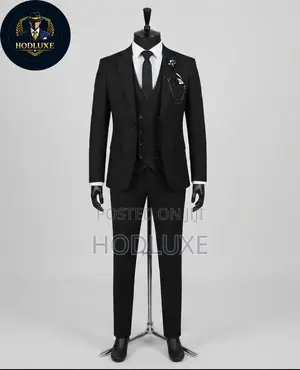 Three Piece Luxury Suit – Slim Fit, Wedding, Office Wear.