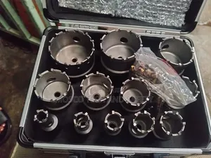 10-Piece Heavy-Duty TCT Carbide Hole Saw Kit