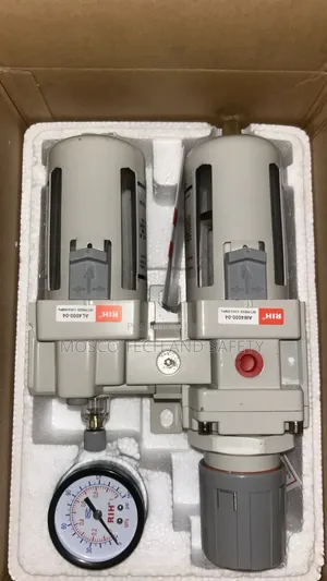 RIH Pneumatic Air Filter Regulator Lubricator (FRL) Combo Unit