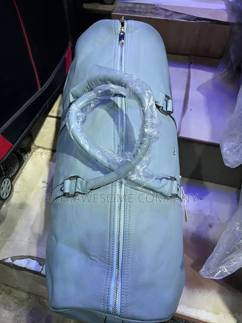 Leather Duffle Bag