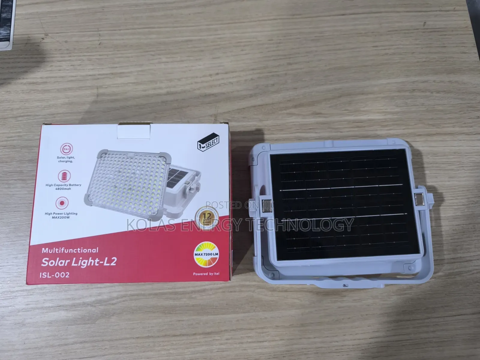 Itel Solar Light