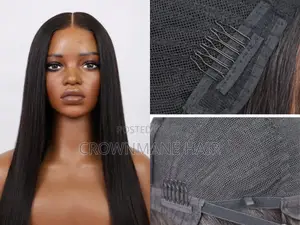 Crownmane Special Box 2 – 18-Inch Bone Straight 2x6 Lace Closure Wig