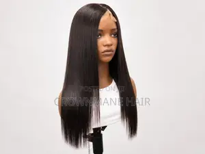 Crownmane Special Box 2 – 18-Inch Bone Straight 2x6 Lace Closure Wig