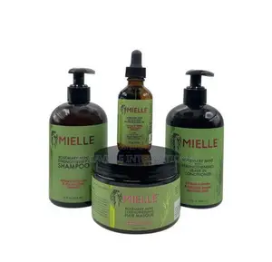 Mielle Rosemary Mint Set of 4 (Oil, Hair Masque,Shampoo Leave-In