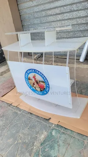 Elegance Durable Church Acrylic Unbreakable Pulpit