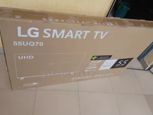Standard LG Frameless Smart 55" LG TV -55uq70+ Wifi.